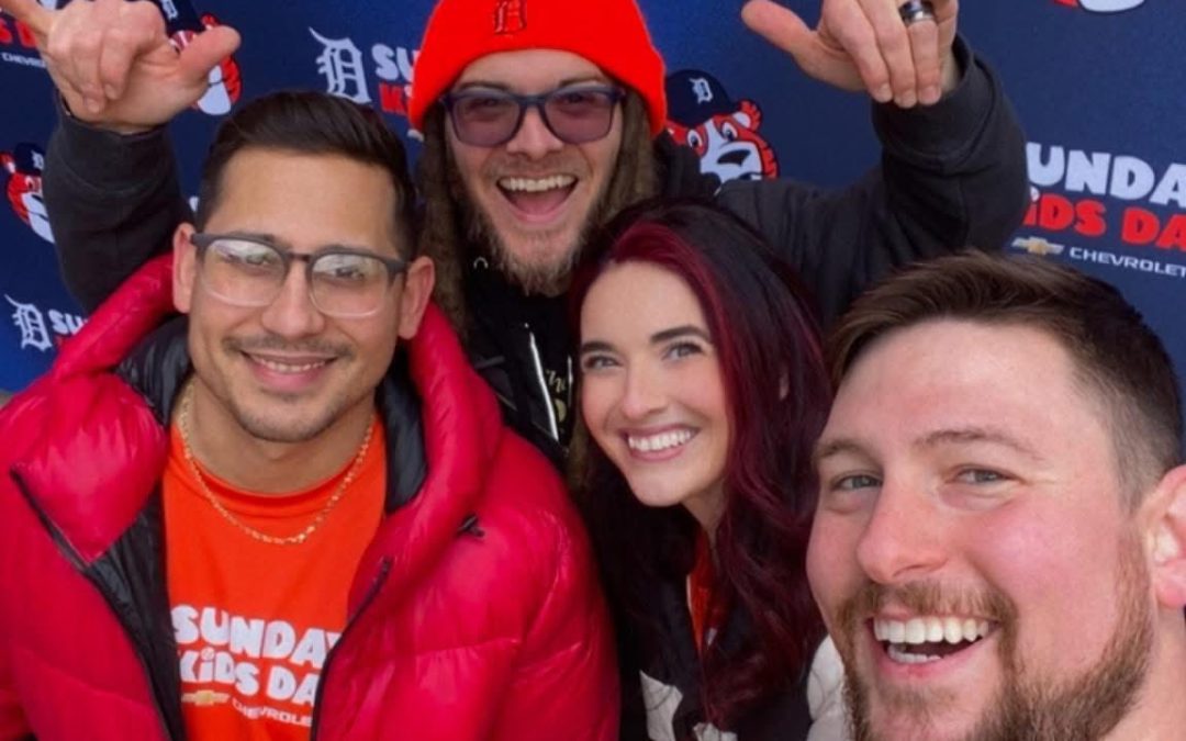 Another Side of Michelle: Sunday Kids Day Host for the Detroit Tigers